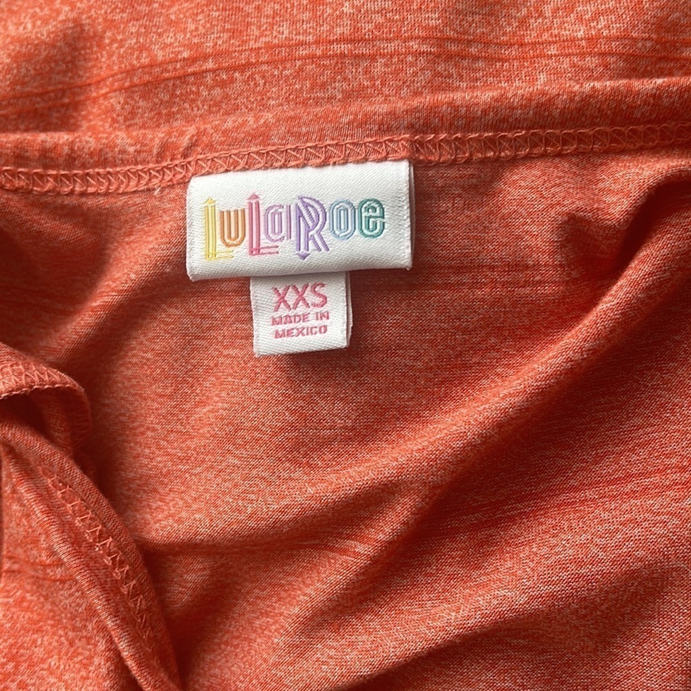 LulaRoe High Low Short Sleeve Dress | SIZE XXS - Picture 6 of 6